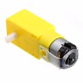 1pc Gear Motor Intelligent Car Gear Motor TT Motor Robot DC 3V-6V 1:48. 