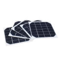 Best Tool 5Pcs 10W 6V Mini Solar Panel PET Monocrystalline Cell Power Module Battery Board Toys Charger Light DIY Outdoor. 
