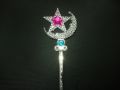 1 Pair - Princess Angle Plastic Fairy Stick and Crown. 