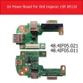 【3C VictoryEagle Store】Power Board For Dell Inspiron 15R N5110 with VGA DQ15DN15 Power Switch button Jack Board 48.4IF05.011. 