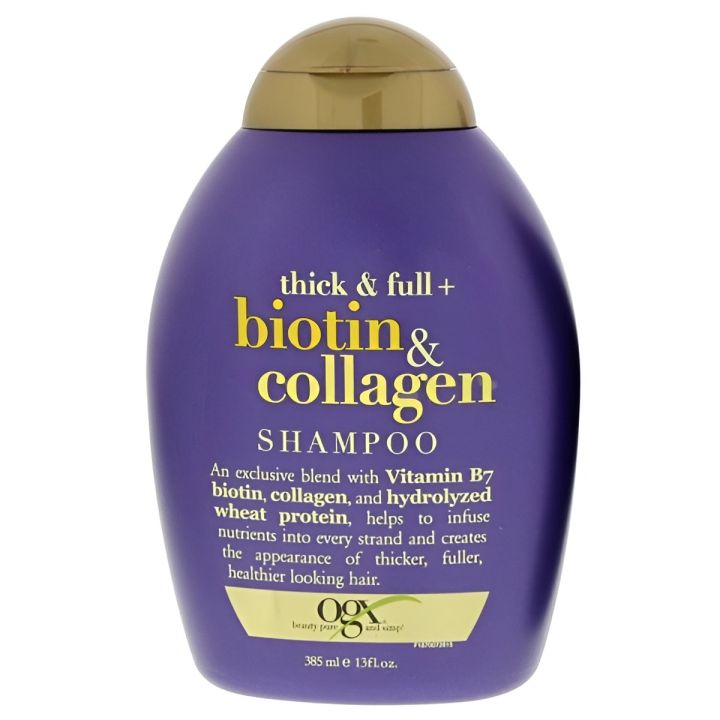 OGX Thick & Full Biotin & Collagen Shampoo Sulfate Free 385ml