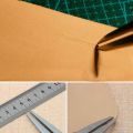 Leather Craft Rotating Craft Tool Diy Wing Divider Adjustable Steel Leather Craft Making Rotating Tool Wing Divider Spacing Compass Edge Creaser. 