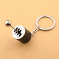 Key Holder Multi-purpose Manual Transmission Lever Metal Gear Head Key Chain. 