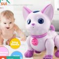 Intelligent RC Robot Pet Cat Dog Smart Toy Sounding Infrared Remote Control For Doraemon Toys Electric Ready-to-go Battery Operated For Kids Boys and Girls. 
