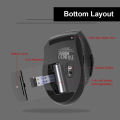 E-YOOSO E-1010 USB 2.4G Wireless Gaming office Mouse 2400 DPI optical Game Mice ergonomic for laptop PC computer. 