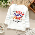 Customized Baby Full and Half Shirt - Print Your Kids Name/ Picture On Custom Printed T Shirt. 