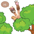 B Squirrel Finger Puppet Set, Animals Puppet Show Theater Props, Weird Stuff Gifts Easy Install Easy to Use. 