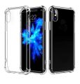 iPhone X/Xs Back Cover Transparent Soft Bumper Clear 6D Silicon Jelly Back Case Imported. 