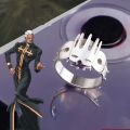 Anime Stone Ocean Ring Enrico Pucci Cosplay Unisex Adjustable Opening Ring Jewelry Accessories New Fashion. 