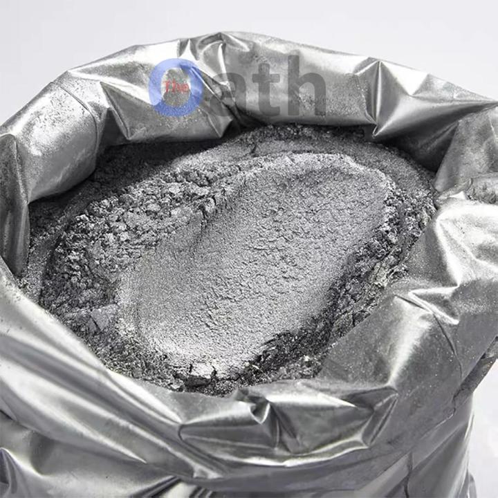 50grams Metal Aluminum Silver Powder Pigment for Paint & Coating, Wood Furniture, Automotive Car, Toy Phone Case Plastic Craft Decoration Art DIY Metallic