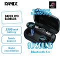 M10 Earbuds | Original Damix M10 TWS Wireless Earbuds   |   Bluetooth 5.1  |   Noise Cancellation   |   3500 mah Battery   |   Waterproof   |   Gaming Earbuds. 