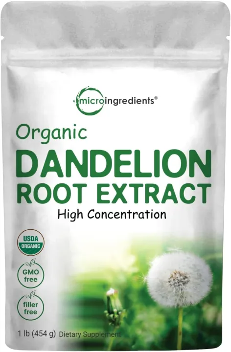Organic Dandelion Root Tea 1lb (16oz) | Up to 300g | Pure Dark Roasted ...
