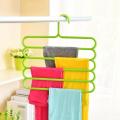 Pack of 3- New Multi-purpose High Quality Trousers Hanger 5 Layers Pants Hanger. 
