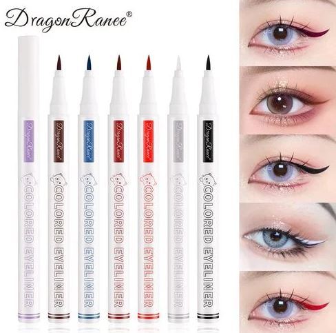 Dragon Ranee - Colorful Eyeliner Pencil Kit Matte Waterproof Eyeliner  - 10Pcs