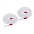 2x2Pieces Drawstring Cord with Metal Tips- Useful Replacement Pant String J. 