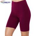 Booty Shorts Good Elasticity Soft Solid Stretch Short Pants. 