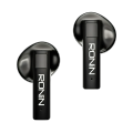 Ronin Dominator Earbuds R-7035 Gaming Earbuds– Software Based Sound, Smart Touch Controls & Up to 50H Playtime with ASAP Fast Charging,Ultra-Low 50ms Latency (Silver, Black),  1 Year Brand Warranty. 