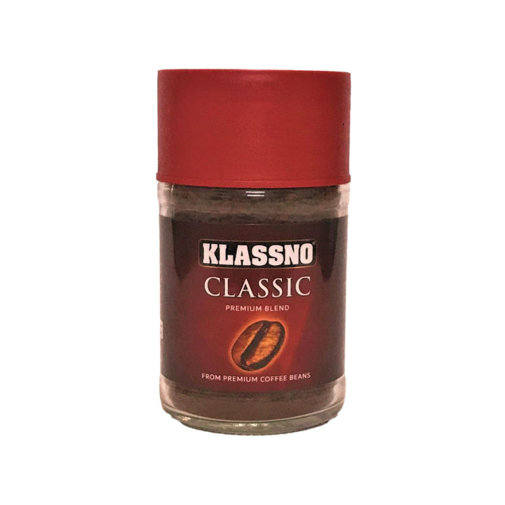 Klassno Classic Imported Coffee 50 g Glass Bottle (Product of Singapore)
