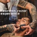 Barber Razor Haircut Beard Eyebrow Shaving Tool Manual Depilation Razors Hairdresser Trimming Blades Straight Edge.