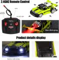 Speed Racing Spray Stunt Car/ Remote Control Light Smoke Spray Emulation Exhaust Car in 1:20 Scale With Rechargeable Battery & Cable/ 2,4GHZ RC Light Spray Car For Long Range Controlling With Top Speed Model Best For Birthday Gifting or Exam Result Gift. 