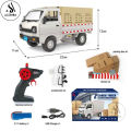 Remote Control Suzuki Rechargeable With Spray Smoke – Headlights & Sound Functions – 1:16 Scale Pickup & Delivery Truck – Random Color. 
