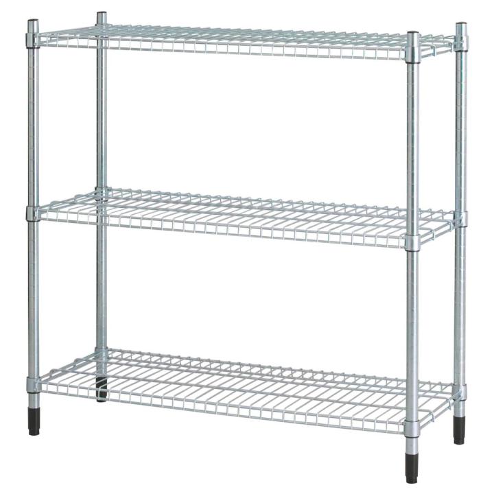 IKEA Shelving Unit Silver Color Galvanized