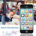 NYT Educational Toy Phone Rechargeable Learning Mobile Phone Toys Baby Kids Puzzle Phone English Learning Phone Toy With Music Led For Kids Intelligent Toys. 