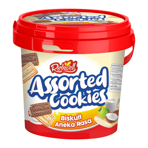 Richwell Cookies Assorted 400g Biskuit