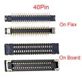 2pcs 40pin LCD Display FPC Connector On Board For Xiaomi POCO Pocophone X3/X3 NFC/X3Pro/X3 Pro Screen Plug On Flex. 