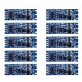 10X TTL to RS485 Adapter 485 Serial Port UART Level Converter Module 3.3V 5V. 