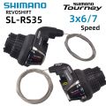 Shimano Tourney SL-RS35 Revoshift Bike Derailleurs Twist Shifter Lever 3/6/7 Speed 18/21 Speed SL RS35 Folding MTB Bicycle Parts. 