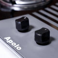 APOLO Manual Stove / Hob - Model 180 - 2 Burner - 100% Pure Stainless Steel Top - Rust Proof - 14 Days Return Warranty. 