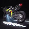 Led Light For Bikes Wings Light For Bike High Quality Bike Accessories Angel Wings LED Light For Cars Floor Display Lights Auto Decoration High Quality Bike Accessories Paro Wali Light Modification Parts For Bike Red Blue White Wings Light For Bike. 