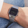 (Ready Stock) G .Shock A168 Men Watch Digital Sport Watch LED Display Water Resistant Shockproof and Waterproof World Time LED Light Sports Square Wrist Watches A168WEM-1 (copy original 1.1 premium). 