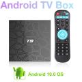New T9 TV BOX Android 10.0 4GB 64GB Smart TV BOX QUAD CORE 4K Ultra HD 1080P H.265 4K media player Set TV BOX. 