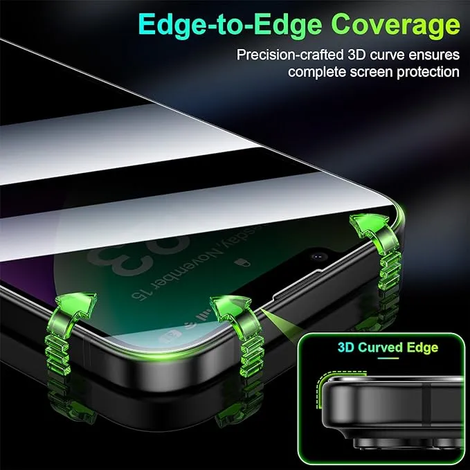 Samsung%20Galaxy%20S23%20FE%20Privacy%20Screen%20Protector%209d%2011d%2021d%20tempered%20glass%20OG%20HD%20Scratch%20&%20Smudge-Resistant%20Surface%20-%20Image%204
