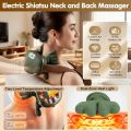 Massager Machine - Hand Kneading Massager - Electric Cervical Hand Finger Massager with Heat - REchargeable Neck & Shoulder Massager, 3D Bionic Hand Kneading Massage, 3 Modes Flexible 30% Hand for Back Pain Relief- Gift for Men & WomenWith Free Gift Nano. 
