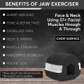 Jawline Shaper Jawline Exerciser Jawliner Chew Ball for Face Toning Reduce Double Chin For Men & Women. 