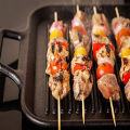 Wooden Bamboo Sticks Best for BBQ , Craft Work & Decorative work Art# SS-WB-Sticks-1Pkt-TDO-001. 