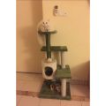 Cat Tree Pet House - Condo Furniture Scratch Post - Multi Colour. 