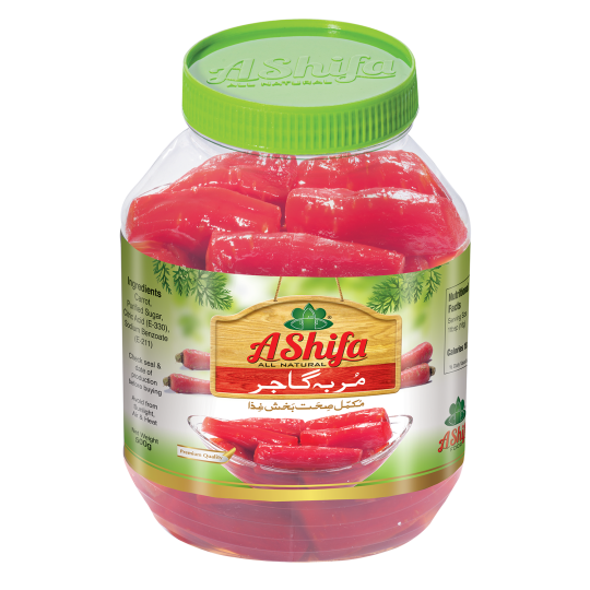 Carrot Murabba 500GM by Ashifa Organic Foods