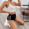 Summer Shorts Hollowed-out Slim Fitting Female Short Pants. 