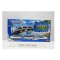 High Speed Small Metro Train Toy Set with Tracks, Lighting and Musical Fun Sounds for Kids. 