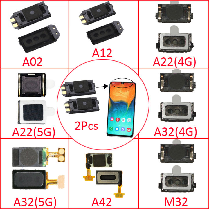 4G 5G A32 A M12 A for Samsung A speaker receiver suitable for 2 pieces top ear speaker 02 A1213 A2242 LTE new mobile phone handset part flexible cable