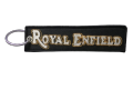 Royal Enfield Embroidered Key Chain, Café Racer Motorcycle for sports bike car travel bag key ring. 