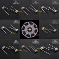 Demon Kille r 8 in 1 Wire Clapton C oil platte twisted Mix twisted Fused clapton Alien Clapton Premade C oil. 