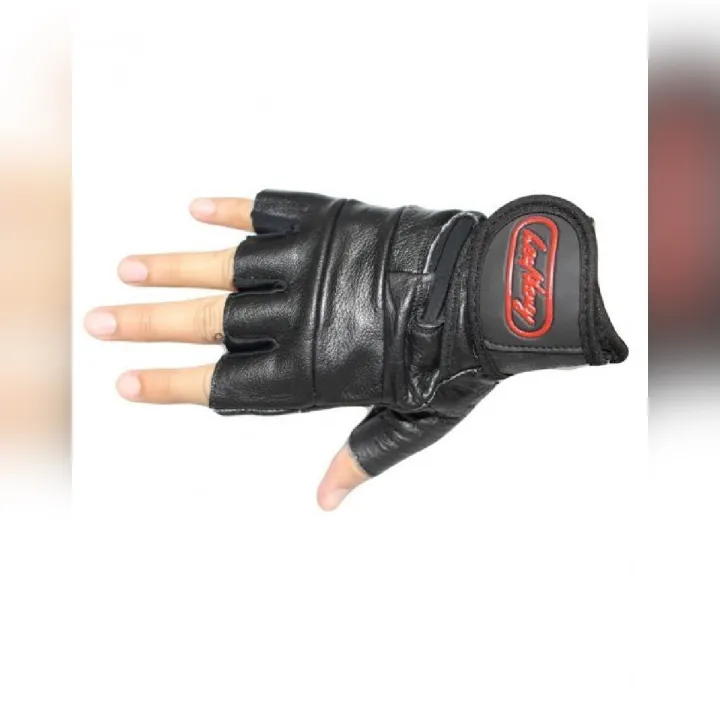 Wrist%20Wrap%20Leather%20Gloves%20-%20Black%20Multipurpose%20Gloves%20-%20Image%203