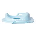 Potty Training Seat For Boys and Girls With Handles Fits Round & Oval Toilets Non-Slip With Splash Guard Portable Folding Large Non Slip & Unbreakable Plastic Commode Potty Training Seat For Kids Toddlers Toilet Seat First Year Potty Seat (BLUE). 