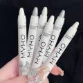 Glitter Highlighter Pen Waterproof Pearlescent Matte White Sliver Diamond Brighten Lying Silkworm Eyeshadow Stick Facial Makeup. 
