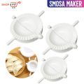 Samosa Maker , Dumpling Samosa maker, Pack of 3 Samosa & Pastry Dough Maker, Kitchen Dumpling Making Tool and Dumpling Puri Maker by Shop-4-Fit. 